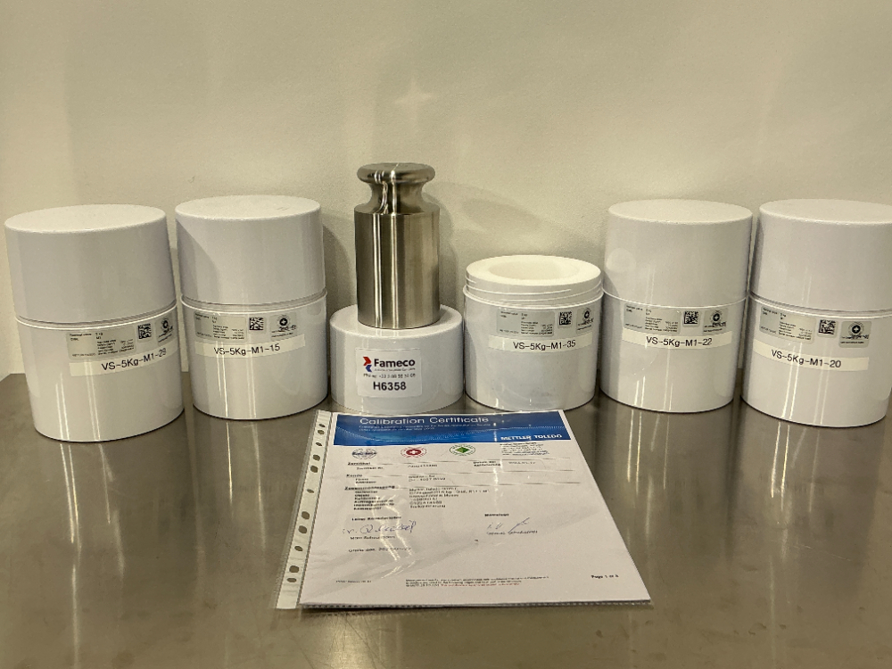 Image of METTLER TOLEDO Nominal value 5Kg - Set of 5 pieces